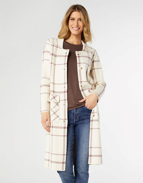 Juliana Double Knit Coat